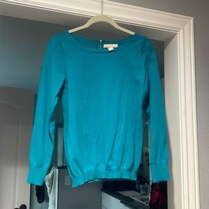 Banana republic sweater with black zipper down back